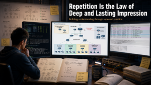 Repetition Is the Law of Deep and Lasting Impression